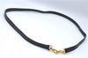 Authentic Salvatore Ferragamo 2Way Shoulder Hand Bag Nylon Leather Black J2268