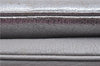 Authentic MIU MIU Leather Shoulder Cross Body Bag Purse Silver Light Gray J2269