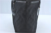 Authentic GUCCI Jolie Shoulder Tote Bag GG Canvas Enamel 211976 Black J2271