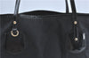 Authentic GUCCI Jolie Shoulder Tote Bag GG Canvas Enamel 211976 Black J2271