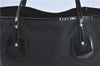 Authentic GUCCI Jolie Shoulder Tote Bag GG Canvas Enamel 211976 Black J2271