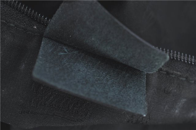 Authentic GUCCI Jolie Shoulder Tote Bag GG Canvas Enamel 211976 Black J2271