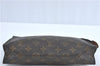 Auth Louis Vuitton Monogram Poche Toilette 26 Cosmetics Pouch M47542 LV J2273