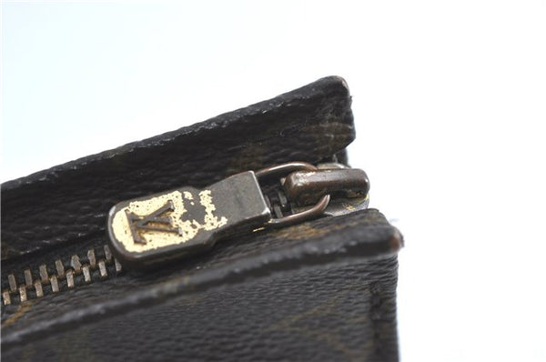 Auth Louis Vuitton Monogram Poche Toilette 26 Cosmetics Pouch M47542 LV J2273