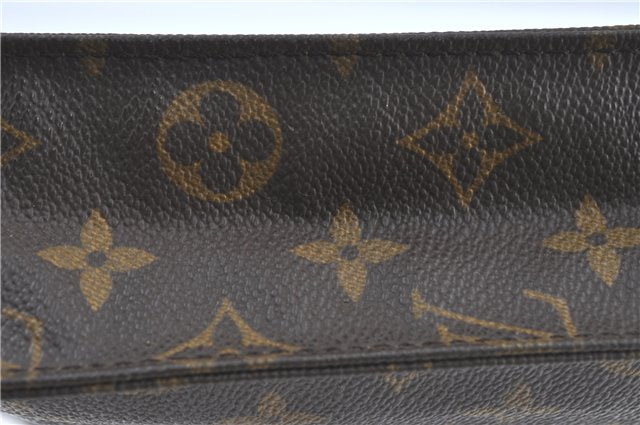 Auth Louis Vuitton Monogram Poche Toilette 26 Cosmetics Pouch M47542 LV J2273