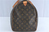 Authentic Louis Vuitton Monogram Keepall 45 Travel Boston Bag M41428 LV J2275