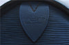 Authentic Louis Vuitton Epi Keepall 55 Boston Bag Blue M42955 LV J2276