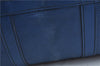 Authentic Louis Vuitton Epi Keepall 55 Boston Bag Blue M42955 LV J2276