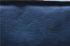 Authentic Louis Vuitton Epi Keepall 55 Boston Bag Blue M42955 LV J2276