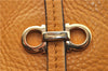 Authentic Salvatore Ferragamo Gancini Leather Hand Tote Bag Purse Yellow J2280