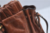 Authentic MIU MIU Leather 2Way Shoulder Cross Body Hand Bag Purse Brown J2282