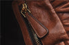 Authentic MIU MIU Leather 2Way Shoulder Cross Body Hand Bag Purse Brown J2282