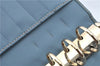 Authentic GUCCI Guccissima Notebook Cover GG Leather 115241 Blue J2283