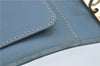 Authentic GUCCI Guccissima Notebook Cover GG Leather 115241 Blue J2283
