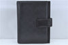 Authentic GUCCI Guccissima Notebook Cover GG Leather 115241 Black J2284
