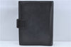 Authentic GUCCI Guccissima Notebook Cover GG Leather 115241 Black J2284