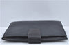 Authentic GUCCI Guccissima Notebook Cover GG Leather 115241 Black J2284