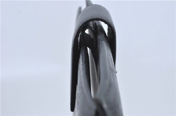 Authentic GUCCI Guccissima Notebook Cover GG Leather 115241 Black J2284