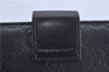 Authentic GUCCI Guccissima Notebook Cover GG Leather 115241 Black J2284