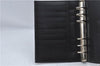 Authentic GUCCI Guccissima Notebook Cover GG Leather 115241 Black J2284