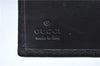 Authentic GUCCI Guccissima Notebook Cover GG Leather 115241 Black J2284