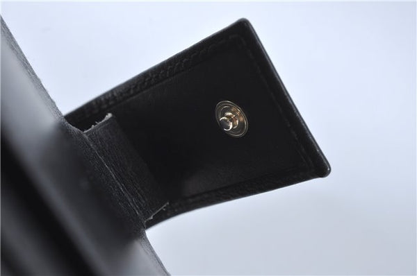 Authentic GUCCI Guccissima Notebook Cover GG Leather 115241 Black J2284