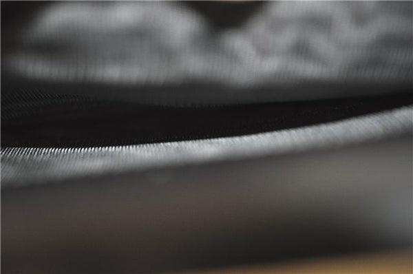 Authentic GUCCI Guccissima Notebook Cover GG Leather 115241 Black J2284