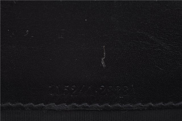 Authentic GUCCI Guccissima Notebook Cover GG Leather 115241 Black J2284