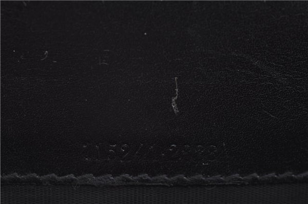 Authentic GUCCI Guccissima Notebook Cover GG Leather 115241 Black J2284