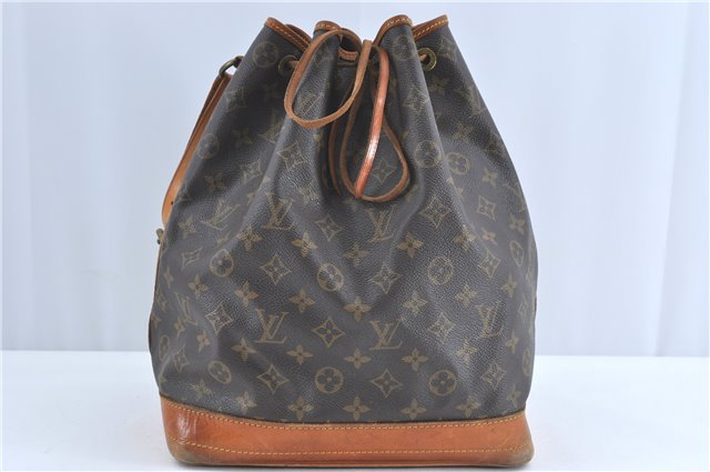 Authentic Louis Vuitton Monogram Noe Shoulder Bag M42224 LV J2285