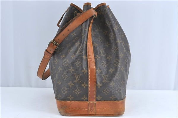 Authentic Louis Vuitton Monogram Noe Shoulder Bag M42224 LV J2285