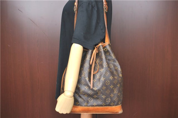Authentic Louis Vuitton Monogram Noe Shoulder Bag M42224 LV J2285