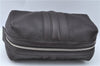 Authentic GUCCI Pouch Purse Leather 256637 Brown J2286