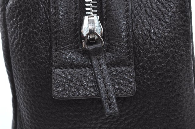 Authentic GUCCI Pouch Purse Leather 256637 Brown J2286