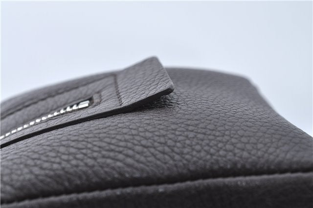 Authentic GUCCI Pouch Purse Leather 256637 Brown J2286