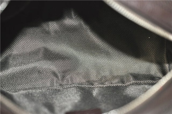 Authentic GUCCI Pouch Purse Leather 256637 Brown J2286