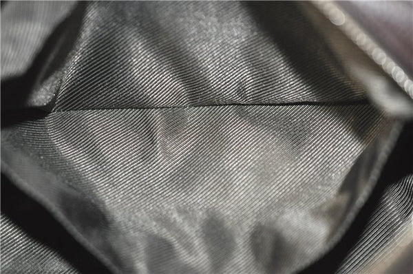 Authentic GUCCI Pouch Purse Leather 256637 Brown J2286