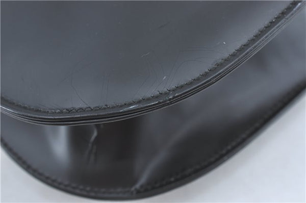 Authentic Salvatore Ferragamo Vara Shoulder Hand Bag Leather Black SF J2287
