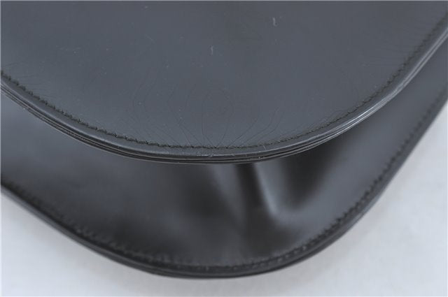 Authentic Salvatore Ferragamo Vara Shoulder Hand Bag Leather Black SF J2287