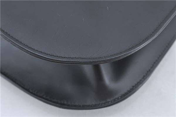 Authentic Salvatore Ferragamo Vara Shoulder Hand Bag Leather Black SF J2287