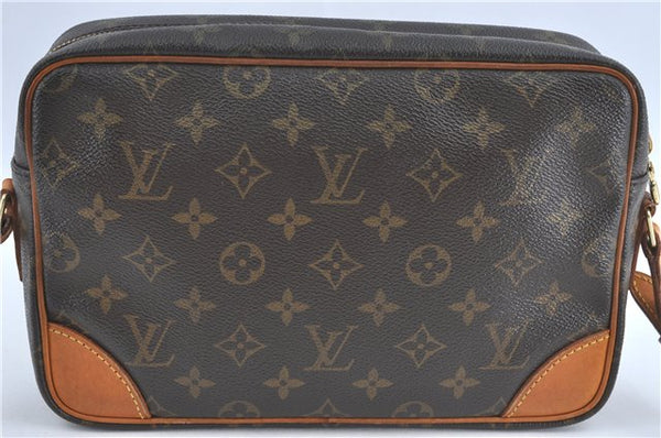 Authentic Louis Vuitton Monogram Trocadero 27 Shoulder Cross Bag M51274 LV J2291