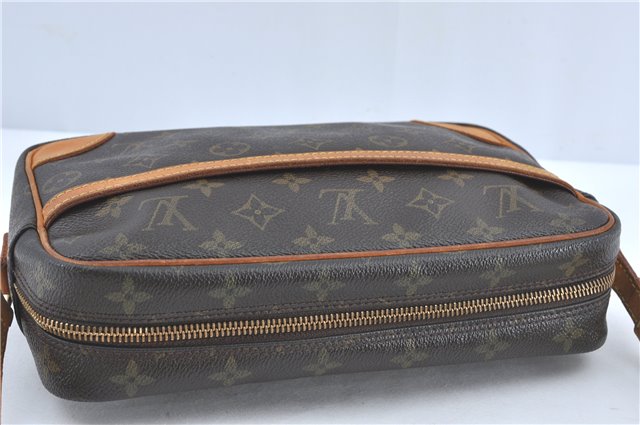 Authentic Louis Vuitton Monogram Trocadero 27 Shoulder Cross Bag M51274 LV J2291