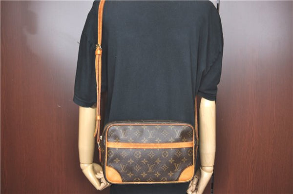 Authentic Louis Vuitton Monogram Trocadero 27 Shoulder Cross Bag M51274 LV J2291