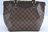 Authentic Louis Vuitton Damier Westminster PM Shoulder Hand Bag N41102 LV J2292