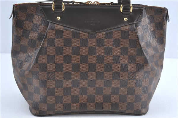 Authentic Louis Vuitton Damier Westminster PM Shoulder Hand Bag N41102 LV J2292