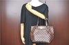Authentic Louis Vuitton Damier Westminster PM Shoulder Hand Bag N41102 LV J2292