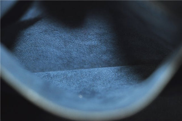 Authentic Louis Vuitton Epi Soufflot Hand Bag Blue M52225 LV J2297