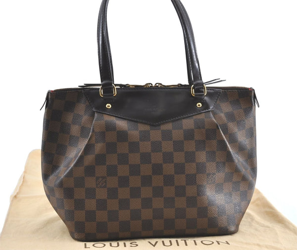 Authentic Louis Vuitton Damier Westminster PM Shoulder Hand Bag N41102 LV J2298