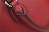 Authentic GUCCI Interlocking G 2Way Shoulder Cross Hand Bag Leather Red J2301