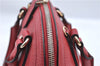 Authentic GUCCI Interlocking G 2Way Shoulder Cross Hand Bag Leather Red J2301